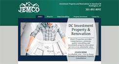 Desktop Screenshot of jemcoproperties.com